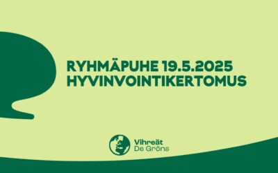 Ryhmäpuhe – Hyvinvointikertomus