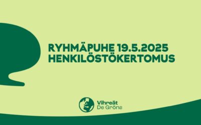 Ryhmäpuhe – Henkilöstökertomus