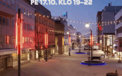 Asunnottomien yö Kouvolassa perjantaina 17.10. klo 19–22 kävelykatu Manskilla