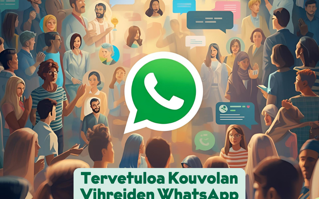Tervetuloa Kouvolan Vihreiden WhatsApp kanavalle