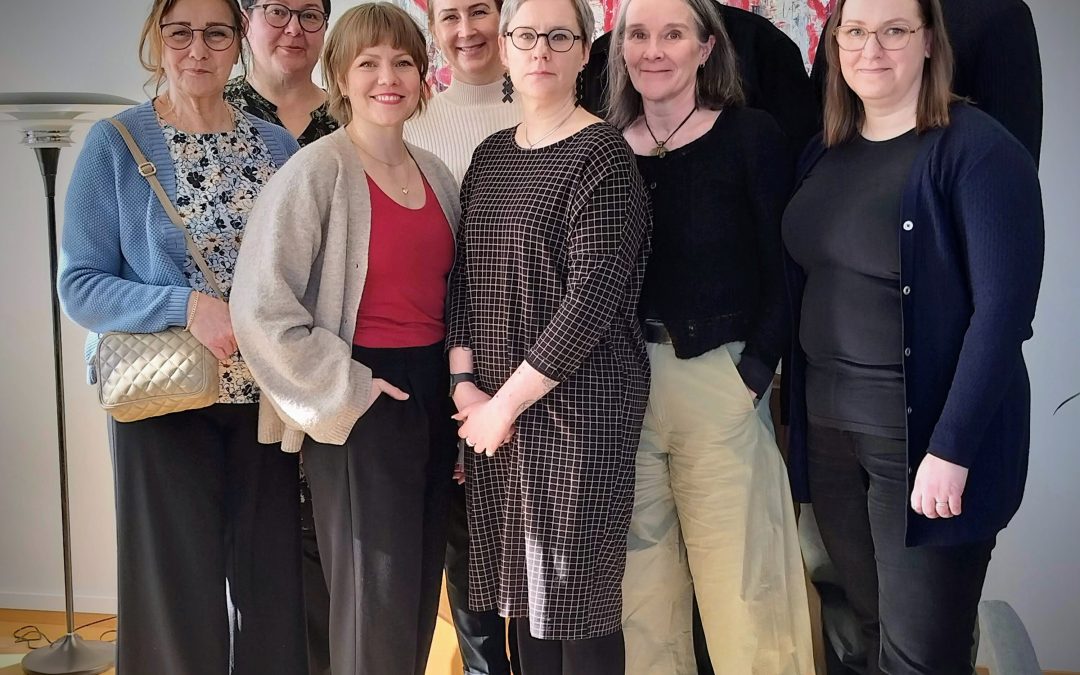 Valtuustoryhmä kaupunginjohtaja Marita Toikan vieraana